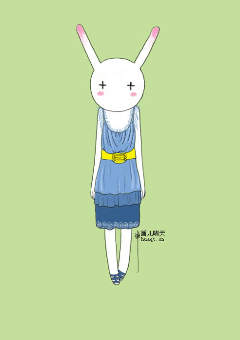 艾玩兔潮流秋裙搭配 - 艾玩兔的博客 - YOKA社