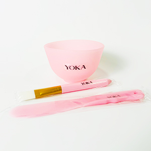 YOKA定制调面膜碗和刷子套装